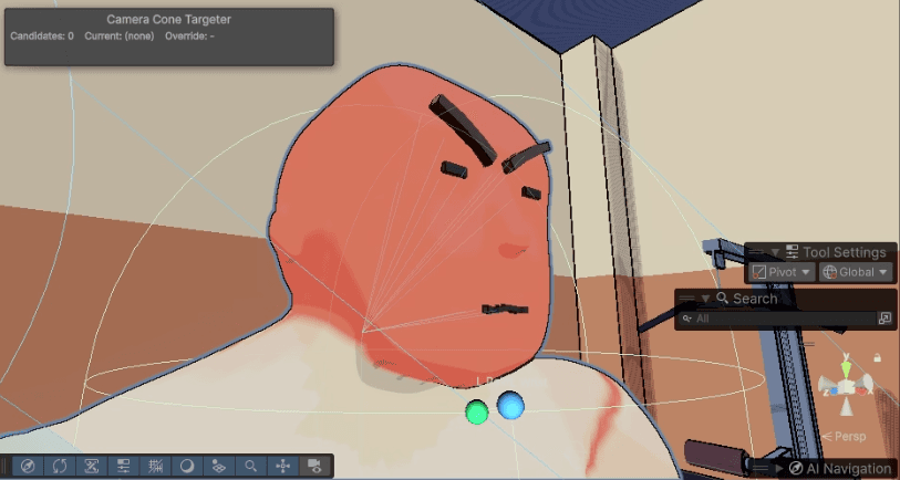 Facial expression rig