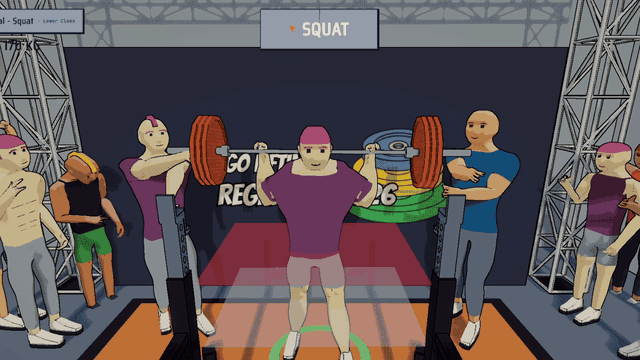 Regional competition preparation in Ego Lifting Simulator